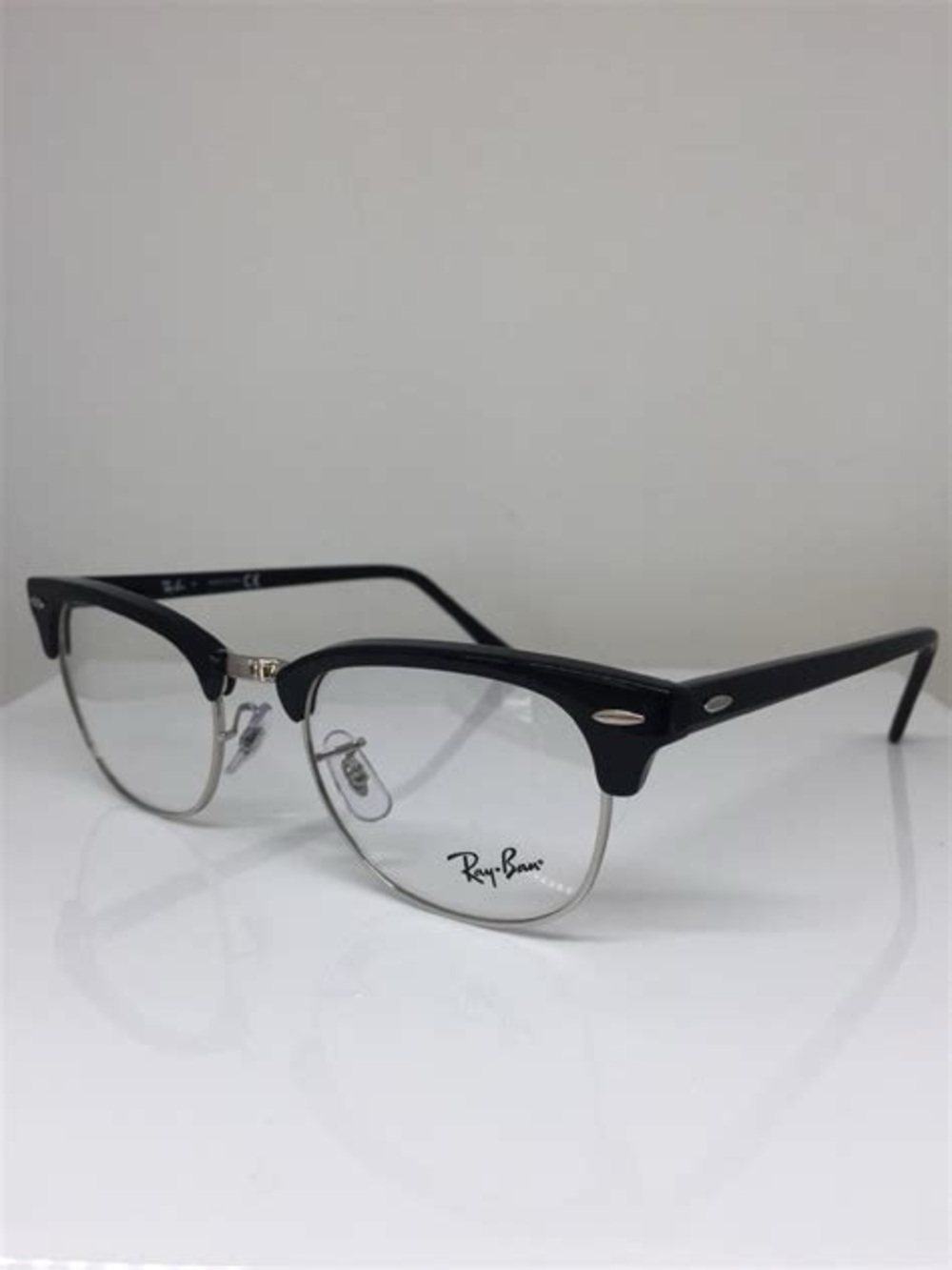 Ray-Ban Clubmaster Black Glasses (Demo Lens)